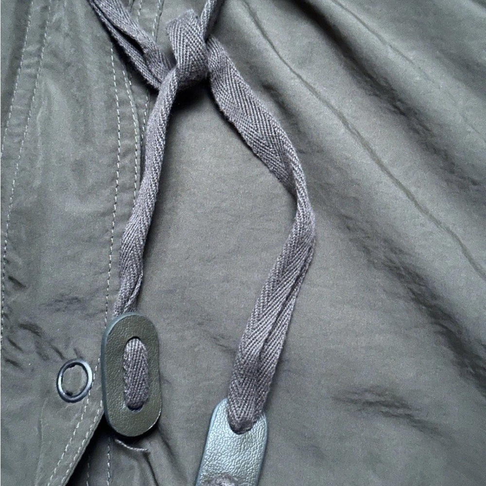 Free People Wind swept jacket size MEDIUM Wild sage green LIKE NU - Picture 12 of 15